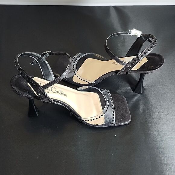 BRAND NEW LADY COUTURE BRANDY RHINESTONE STILETTO HEEL SANDALS G1 - Picture 9 of 16